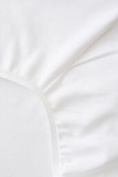 The Tiny Bed Company Premium 100% Cotton Fitted Sheet for Cot - 120 x 60cm in White - thumbnail 4