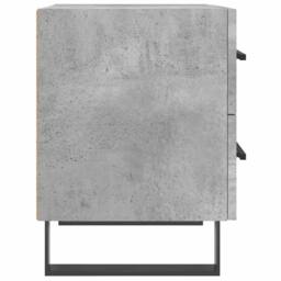 Berkfield Home Bedside Cabinets 2 pcs Concrete Grey 40x35x47.5 cm Engineered Wood - thumbnail 8