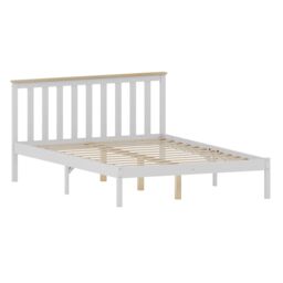 Home Discount Vida Designs Milan Single Double King Size Wooden Bed Low Foot Bedroom Furniture - thumbnail 8