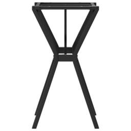 Berkfield Home Durable Dining Table Legs Y-Frame 50x40x73 cm Cast Iron in Black - Size: 50 x 40 x 73 cm - thumbnail 5