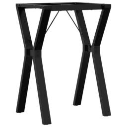Berkfield Home Durable Dining Table Legs Y-Frame 50x40x73 cm Cast Iron in Black - Size: 50 x 40 x 73 cm - thumbnail 6