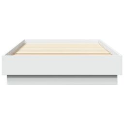 Berkfield Home Bed Frame without Mattress White 90x200 cm Engineered Wood - thumbnail 4