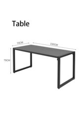 Living and Home 3Pcs Outdoor Garden Dining Table and Chairs Set - thumbnail 5