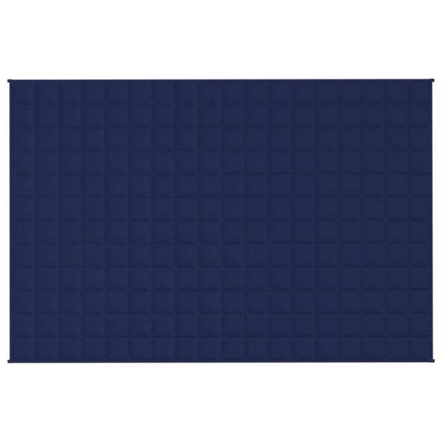 Berkfield Home Weighted Blanket Blue 122x183 cm 5 kg Fabric - image 1