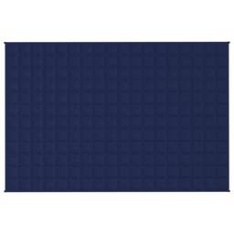Berkfield Home Weighted Blanket Blue 122x183 cm 5 kg Fabric - thumbnail 1