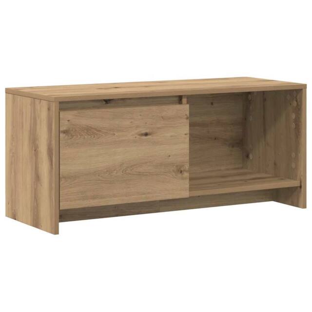 Berkfield Home TV Stand Artisan oak Engineered Wood - image 1