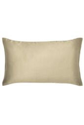 Morris & Co Silk' Standard Pillowcase in Beige - Size: Standard Pillow Case - thumbnail 1
