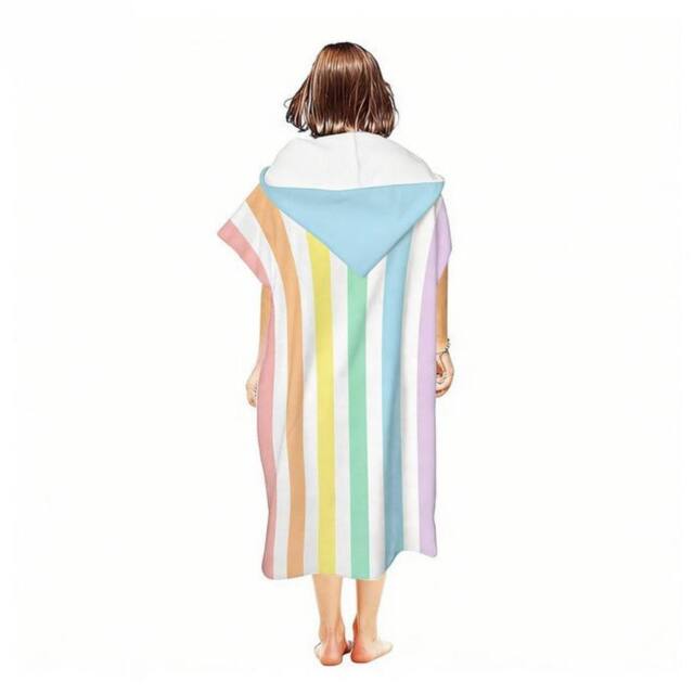 Obasyhig Style 11 Pullover Style Adult Hooded Cloak Bath Towel - image 1