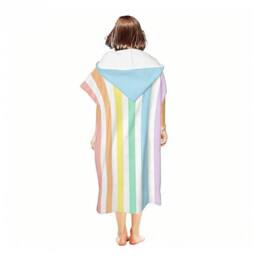 Obasyhig Style 11 Pullover Style Adult Hooded Cloak Bath Towel - thumbnail 1