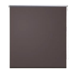 Berkfield Home Roller Blind Blackout 40 x 100 cm Coffee in Brown - thumbnail 2