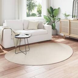 "Berkfield Home Rug ""HUARTE"" Short Pile Soft & Washable Beige 140x200 cm - Size: Medium" - thumbnail 3