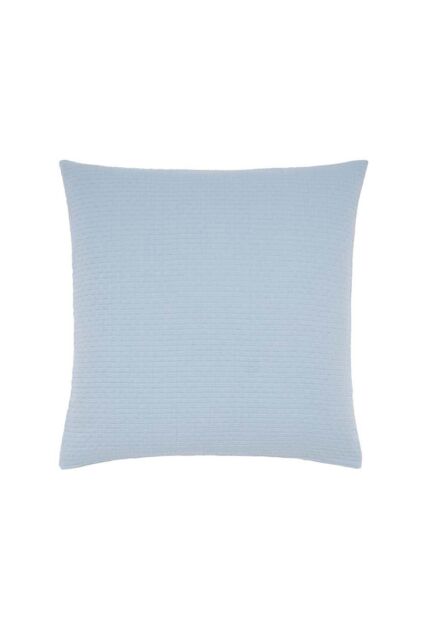 Murmur 'Hush' Cotton Percale Square Pillowcase in Blue - image 1