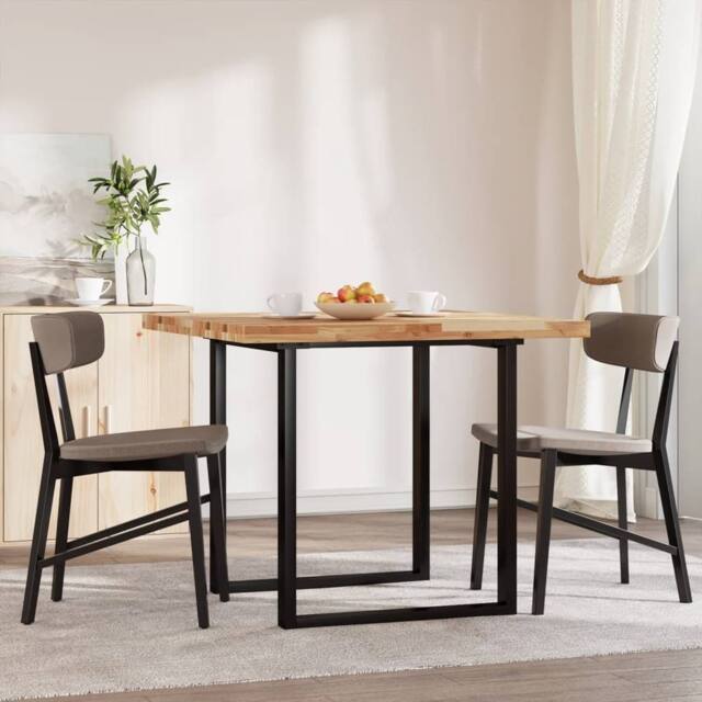 Berkfield Home Table Top Square 90x90x4 cm Solid Wood Acacia in Brown - Size: 90 x 90 x 4 cm - image 1