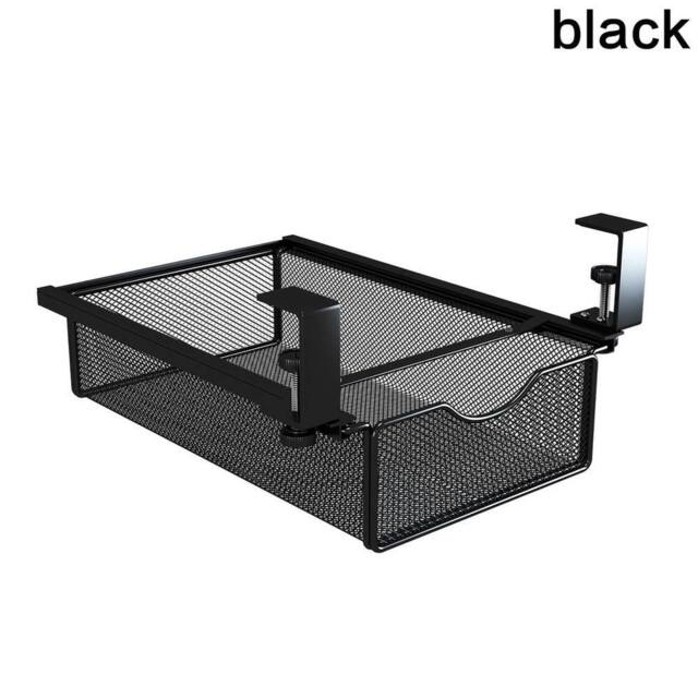 VOGREX Under Desk Pencil Storage Drawer Tray in Black - image 1