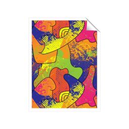 "Warren Reed - Designer Bright Abstract Pattern Unframed Art Print - Size: W24"" x H36""" - thumbnail 1
