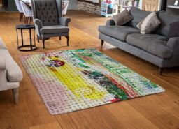 Benjamin Tate Design Champs Elysees Camero Rug in Natural - Size: Large - thumbnail 2