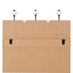 Berkfield Home Wall-mounted Coat Rack with 6 Hooks 120x40 cm LIVE LIFE - thumbnail 6