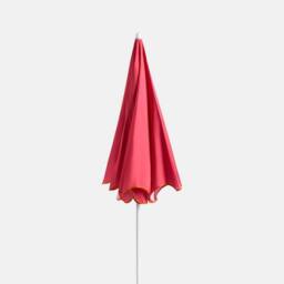 OHS Scallop Edge Parasol Umbrella Garden Outdoor Canopy Sun Shade Beach in Bright Pink - thumbnail 6
