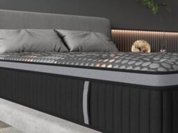 Arthur Sleep Copper Arthur 2000 Medium Firm Memory Hybrid Mattress in Charcoal - Size: Double - thumbnail 5