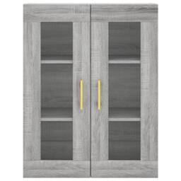 Berkfield Home Highboard Grey Sonoma 69.5x34x180 cm Engineered Wood - thumbnail 6