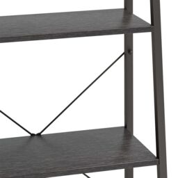 Berkfield Home 3-Tier Standing Shelf Black 56x35x108 cm - Size: 56 x 35 x 108 cm - thumbnail 6