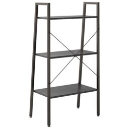 Berkfield Home 3-Tier Standing Shelf Black 56x35x108 cm - Size: 56 x 35 x 108 cm - thumbnail 5