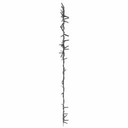 Berkfield Home Christmas Lights Shooting Star Silhouette 80 LEDs Warm White in Black - thumbnail 5