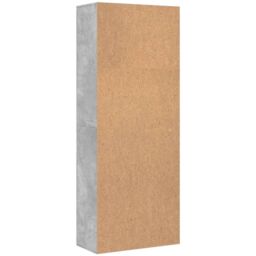 Berkfield Home Highboard Concrete Grey 70x35x180 cm Engineered Wood - Size: 70 x 35 x 180 cm - thumbnail 5