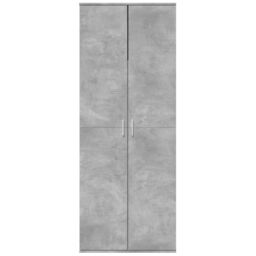 Berkfield Home Highboard Concrete Grey 70x35x180 cm Engineered Wood - Size: 70 x 35 x 180 cm - thumbnail 3