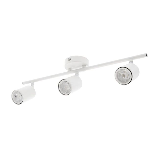 CGC Lighting 'Jack' White Triple Head GU10 Three Ceiling Spot Bar - image 1