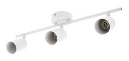 CGC Lighting 'Jack' White Triple Head GU10 Three Ceiling Spot Bar - thumbnail 3