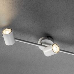 CGC Lighting 'Jack' White Triple Head GU10 Three Ceiling Spot Bar - thumbnail 5