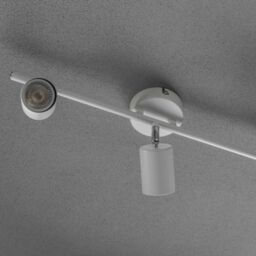 CGC Lighting 'Jack' White Triple Head GU10 Three Ceiling Spot Bar - thumbnail 4