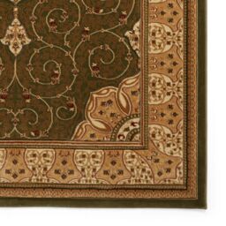 The Rug Shop UK Traditional Easy To Clean Stain-Resistant Area Rug in Green - Size: 200 cm x 290 cm - thumbnail 7