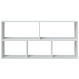 Berkfield Home Wall Shelf White 100x25x50 cm Engineered Wood - Size: 100 x 25 x 50 cm - thumbnail 4