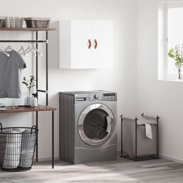 Berkfield Home Wall Cabinet White 60x31x60 cm Engineered Wood - Size: 60 x 31 x 60 cm - image 1
