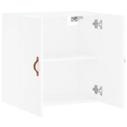 Berkfield Home Wall Cabinet White 60x31x60 cm Engineered Wood - Size: 60 x 31 x 60 cm - thumbnail 6