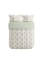 Sanderson 'Catherinae' Cotton Percale Duvet Cover Set in Cream - Size: Double - thumbnail 4