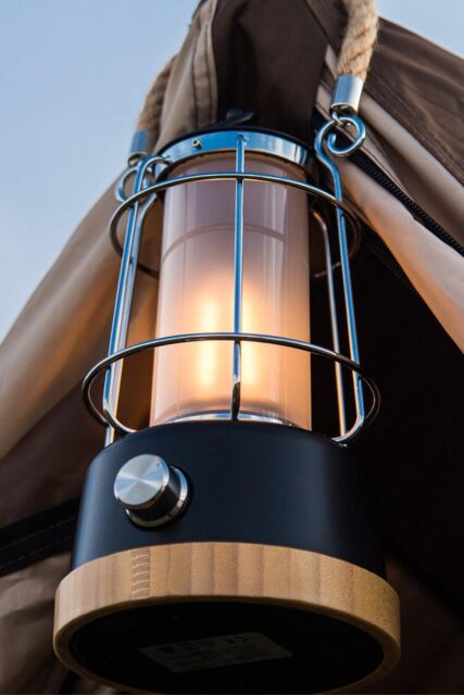 Harper Living Rechargeable Camping LED Water Resistant Lantern Long Life CCT in Black - image 1