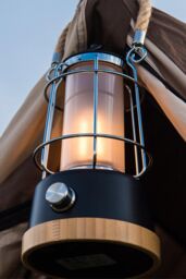 Harper Living Rechargeable Camping LED Water Resistant Lantern Long Life CCT in Black - thumbnail 1