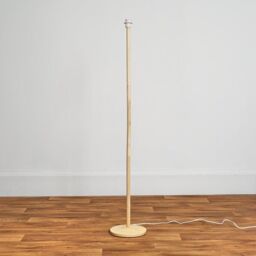 ValueLights Triston Wood Floor Lamp Base in Brown - thumbnail 2