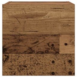 Berkfield Home Wall Mounted TV Cabinet 2 pcs Old Wood 30.5x30x30 cm in Brown - thumbnail 5