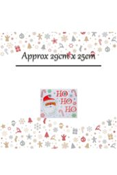 VFM e-Store Santa Stop Here Window & Door Signs X 1 28cm x 21. 5cm x 2cm Red - Size: 5 cm x 2 cm - thumbnail 2