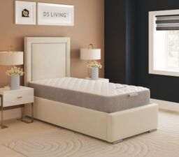 DS Living Luxe Medium Pocket Sprung Essentials Mattress in Grey - Size: Small Double - thumbnail 5