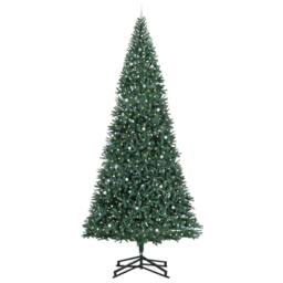 Berkfield Home Artificial Pre-lit Christmas Tree with Ball Set Green 500 cm - thumbnail 3