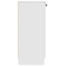 Berkfield Home Sideboard White 60x30x70 cm Engineered Wood - Size: 60 x 30 x 70 cm - thumbnail 8