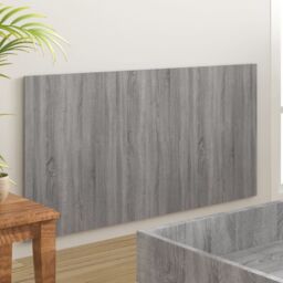 Berkfield Home Bed Headboard Grey Sonoma 160x1.5x80 cm Engineered Wood - thumbnail 4