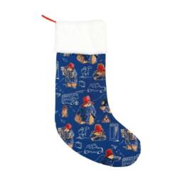 Signare Christmas Stocking - Blue Paddinton Bear - thumbnail 1
