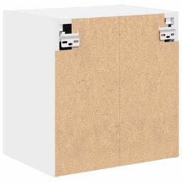 Berkfield Home Garage Wall Cabinets 2 pcs White Engineered Wood - thumbnail 8