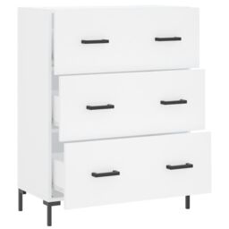 Berkfield Home Sideboard White 69.5x34x90 cm Engineered Wood - thumbnail 6